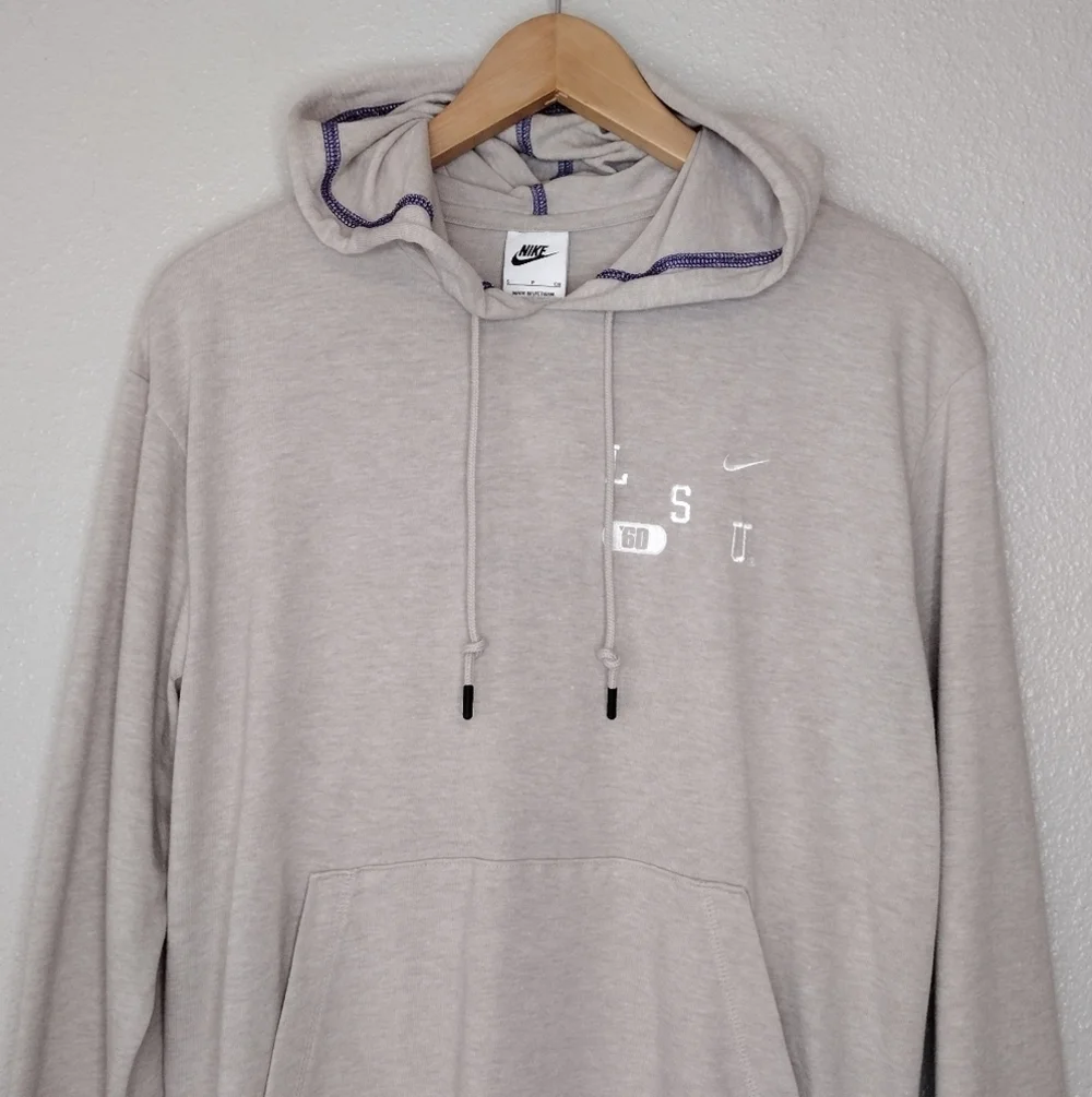 NWT Nike Women's Neutral Loose Fit Pullover Long Sleeve Athletic Hoodie Sz S